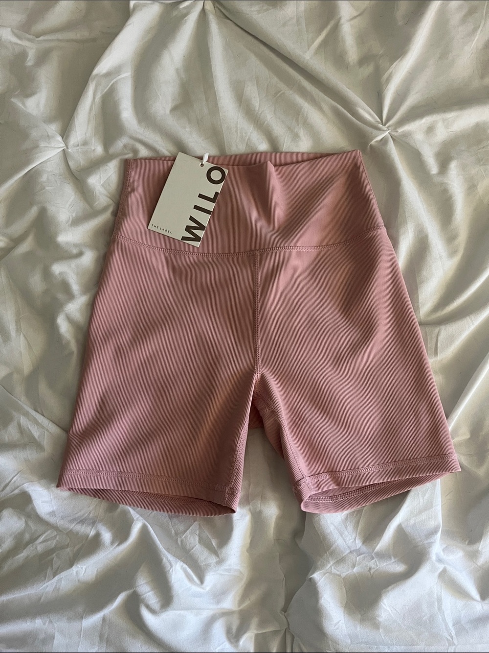 Wilo High-Rise Pink Bike Shorts